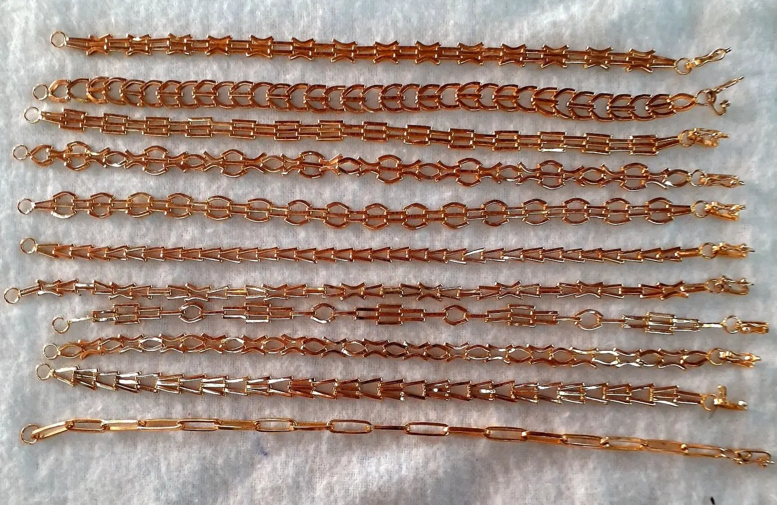 Pulseras de oro - Joyería La Filigrana Trujillo